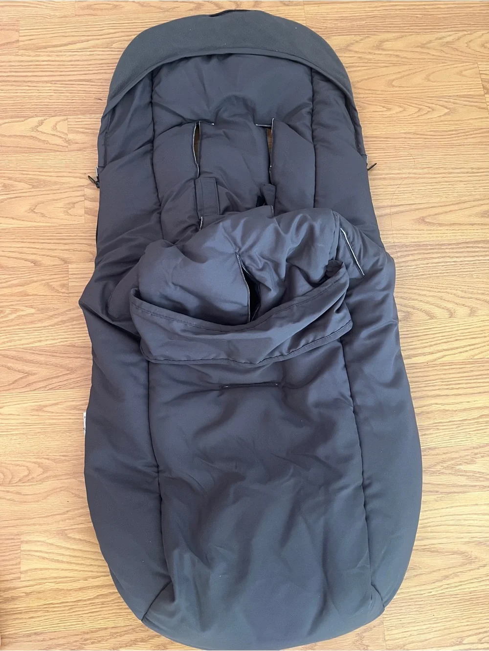 Bugaboo Footmuff Stroller Sleeping Bag - dark grey new without tags